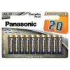 Panasonic AA Alkaline Batteries 20pk
