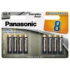 Panasonic AA Alkaline Batteries 8pk