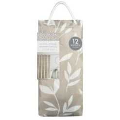 Grey Geo Printed Shower Curtain