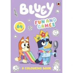 B&M Bluey Fun & Games Colouring Book