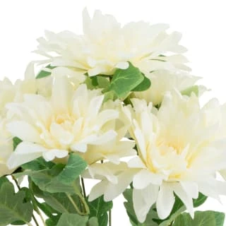 B&M Large Flower Bunch - Cream - Image 2