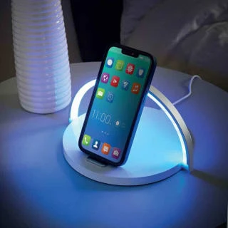 Goodmans 3-in-1 Qi Colour Changing Wireless Charger & Stand - Image 3