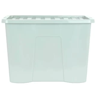 B&M Storage Box With Lid 80L - Sage - Image 3