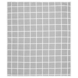 Microfibre Tea Towels 4pk - Check - Image 2