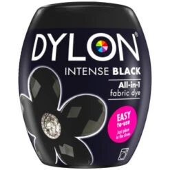 B&M Dylon All-in-1 Fabric Dye 350g - Intense Black