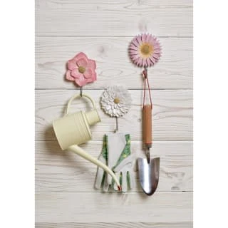 B&M Flower Wall Hook - Cream - Image 2