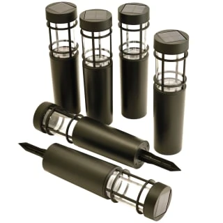 Cambridge Solar Powered Tube Post Lights 6pk - Image 3