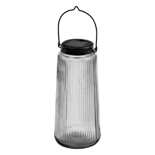 Solar Powered Tinted Glass Lantern
