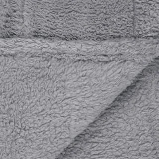 Home Essentials Teddy TV Blanket - Charcoal - Image 4