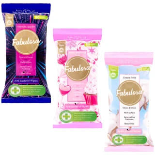 Fabulosa Anti-Bacterial Wipes 80pk - Aromatic Sparkle - Image 2