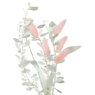 B&M Flower Arrangement In Glass Bottle - Image 2