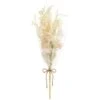 B&M Dried Flower Bunches - Pink