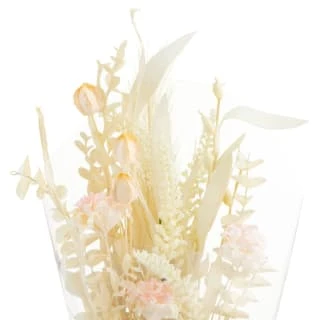 B&M Dried Flower Bunches - Pink - Image 2