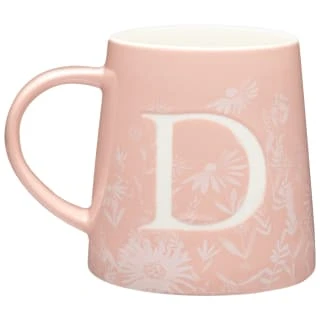 B&M Floral Alphabet Mug (Assorted) - Image 2