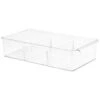 B&M Divided Fridge Storage Tray - 36.5 X 20.3 X 8.5cm