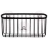 B&M Black Suction Wire Basket