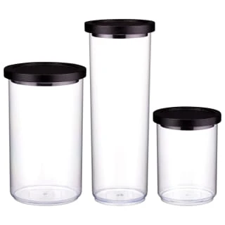 B&M Canister With Airtight Wooden Lid 2L - Image 4