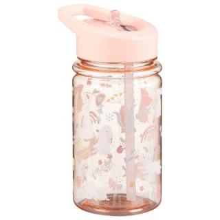 Kids Bottle With Straw - Rabbit