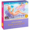 B&M Inflatable Sun Lounger - Purple