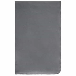 Simply Light Grey & Dark Grey Polar Fleece Throw 2pk - Image 3