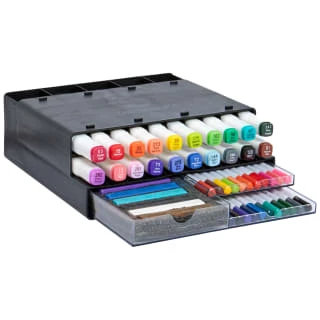 B&M DecoTime Watercolour Set 54pc - Image 2