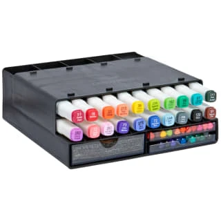 B&M DecoTime Watercolour Set 54pc - Image 3