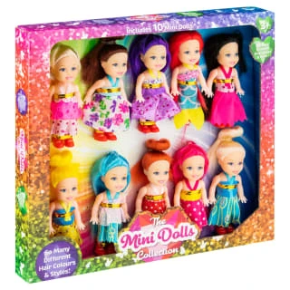 B&M The Mini Dolls Collection 10pk