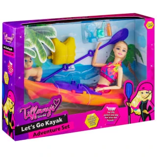B&M Tiffany's World Let's Go Kayak Adventure Set