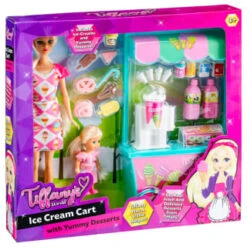 B&M Tiffany's World Ice Cream Cart With Yummy Desserts