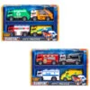B&M Teamsterz City Trucks 4pk