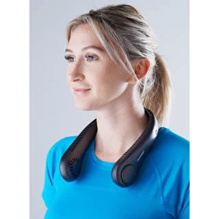 Blaupunkt Cordless Neck Fan - Grey - Image 2