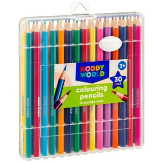 B&M 30 Pencils In Case