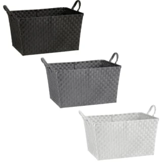 B&M Oversized Rectangular Basket - White - Image 2