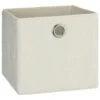 Lokken Teddy Storage Cubes 2pk - Cream