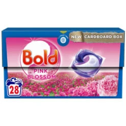 Bold ECOCLIC® All-in-1 Laundry Pods 28pk - Pink Blossom