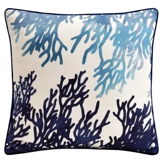 B&M Ocean Print Shower Resistant Cushion