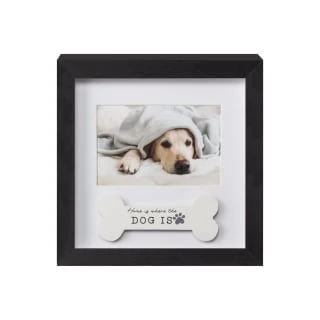 B&M Box Photo Frame - Home Is Where The Dog Is - Image 2