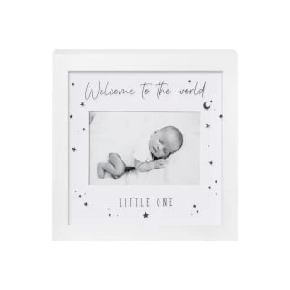 B&M Box Photo Frame - Welcome To The World Little One - Image 2