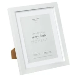 B&M New York Box Photo Frame - 6 X 8" - White