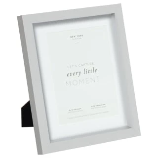 B&M New York Box Photo Frame - 6 X 8" - Grey