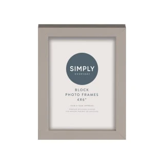 Simply Everyday 4 X 6" Block Frames 3pk - Grey - Image 3