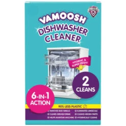 Vamoosh 6 In 1 Dishwasher Cleaner 2 X 50g
