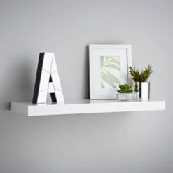 Lokken Floating Shelf 60cm - White