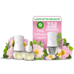 Air Wick Electrical Kit - Wild Rose & Patchouli