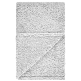 Simply Kids Teddy Throw - Light Grey - Image 3