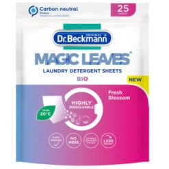 Dr. Beckmann Magic Leaves Laundry Detergent Sheets Bio 25W