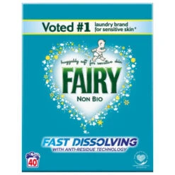Fairy Non Bio Washing Powder 40 Washes