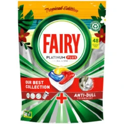 Fairy All-in-One Platinum Plus 48pk - Tropical Edition