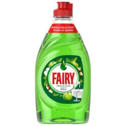 Fairy Clean & Fresh Washing Up Liquid 320ml - Apple & Rhubarb