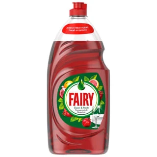 Fairy Clean & Fresh Washing Up Liquid 1015ml - Pomegranate & Grapefruit